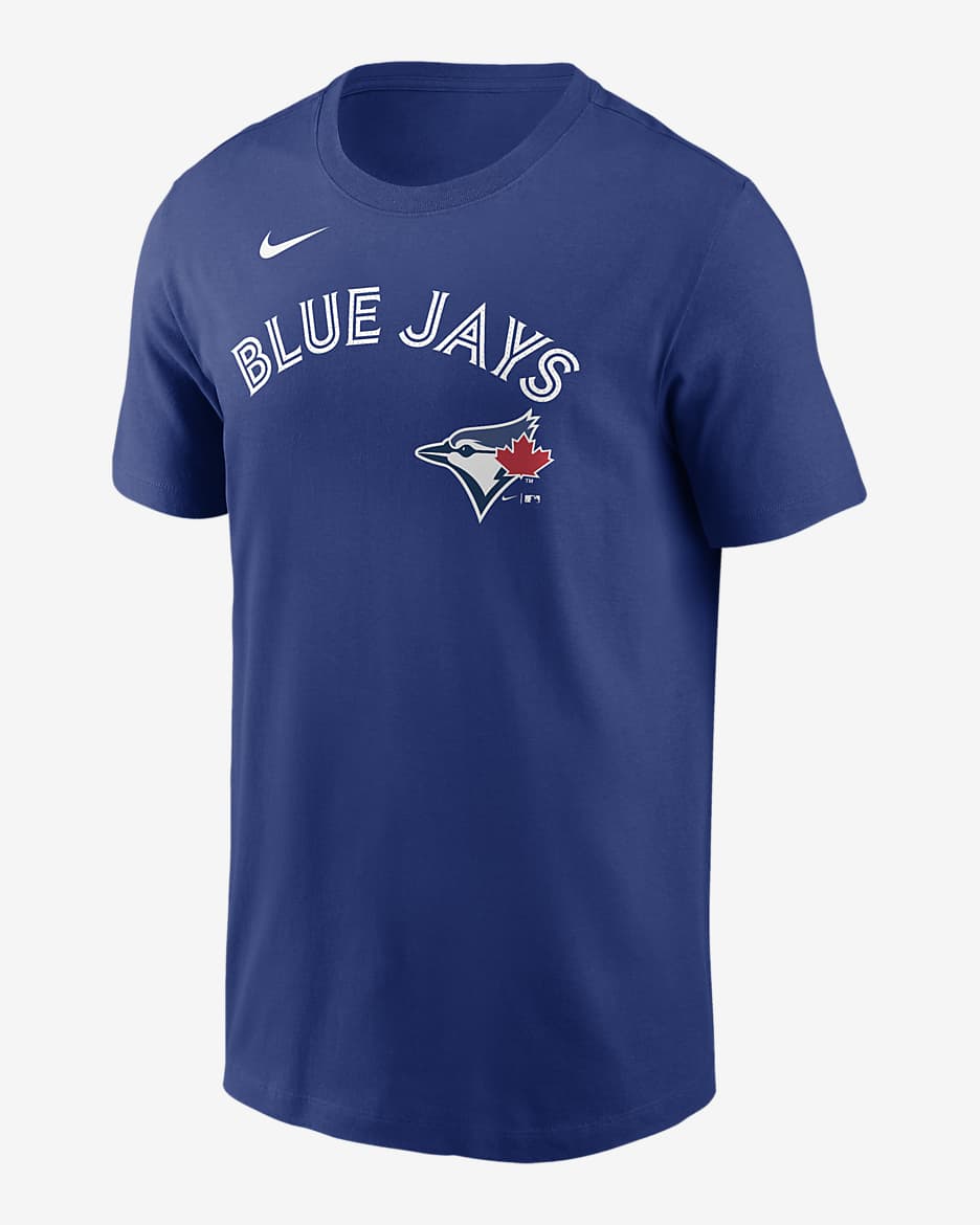 Toronto Blue Jays Fuse Wordmark Men s Nike MLB T Shirt. Nike